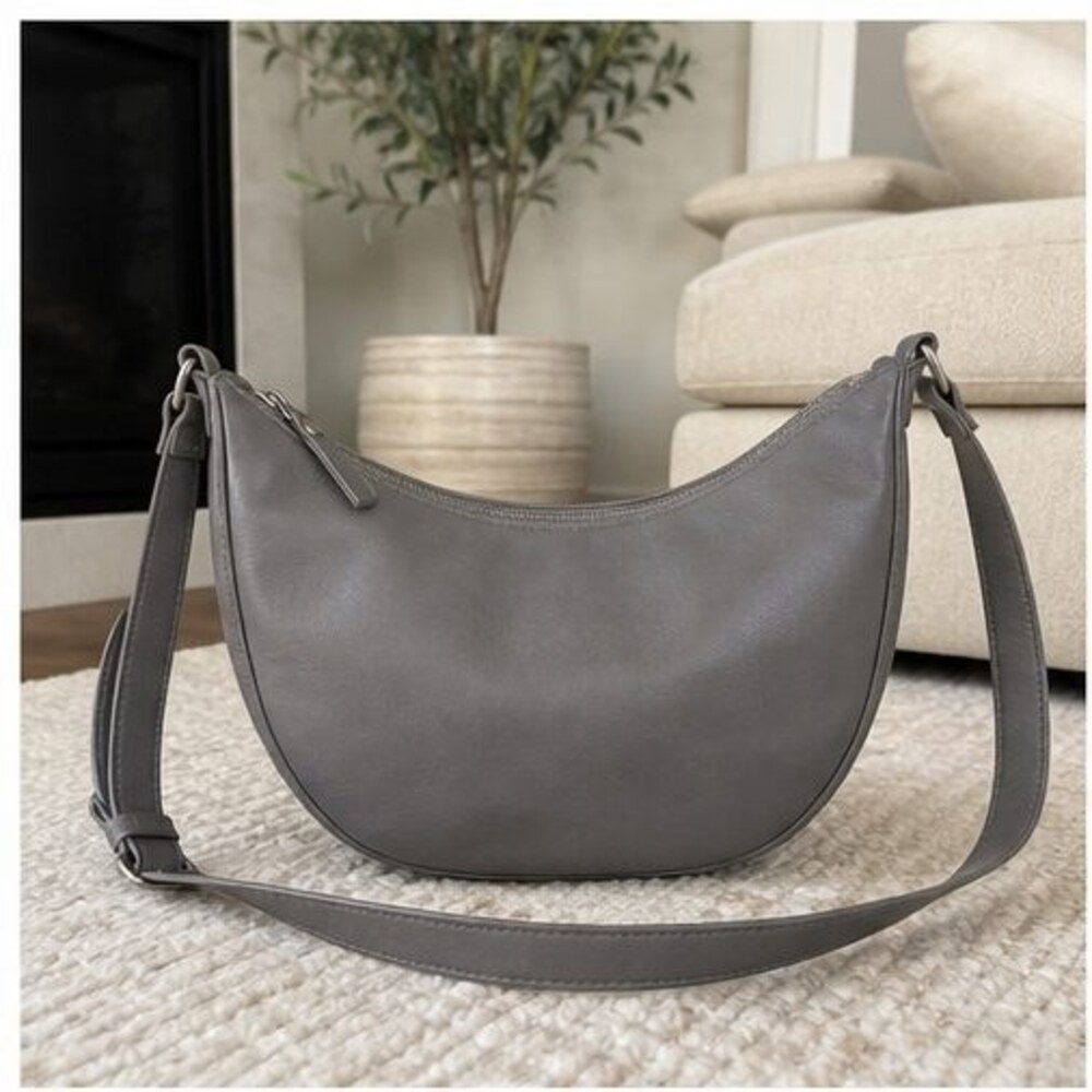 Olive Woven Crossbody Bag